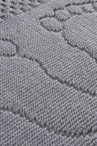 Tapis de bain Foet - Gris - 35 x 60 cm
