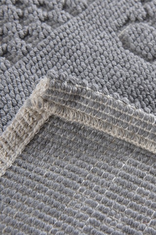 Tapis de bain Foet - Gris - 35 x 60 cm