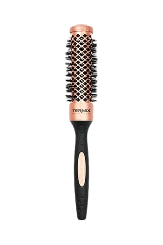Brosse ronde Termix Evolution 28 en plastique - Doré rose