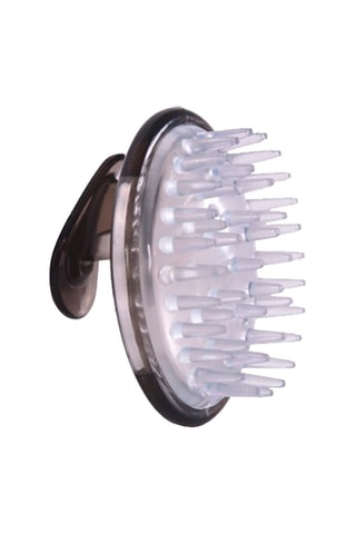 Brosse nettoyante cheveux - Gris et blanc