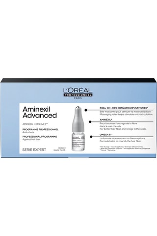 Programme professionnel anti-chute Aminexil - Tout type de cheveu - 10 x 6 ml
