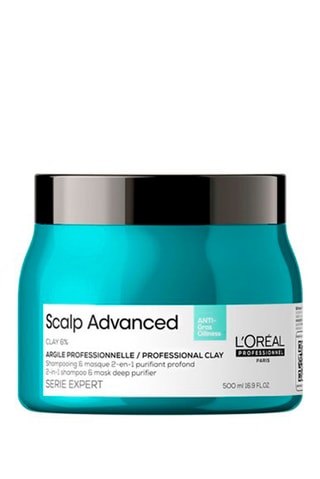 Argile 2-en-1 purifiante anti-gras Scalp Advanced - 500 ml