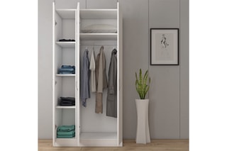 Armoire 3 portes FRN - 90 x 181 x 50 cm