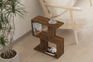 Table d'appoint Zet - 45 x 51,4 x 17 cm