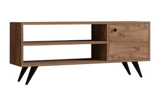 Meuble TV 1 abattant - 120 x 50 x 29 cm