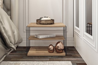 Table d'appoint Lifon - 50 x 33 x 40 cm