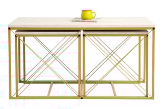 Table basse Defne - 100-175 x 52 x 50 cm