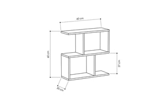 Table d'appoint Mania - 60 x 60 x 20 cm