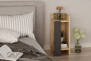Table de chevet Elos Right - 25 x 60 x 27 cm