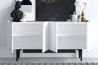 Buffet 4 portes Polaris - 150 x 75 x 40 cm