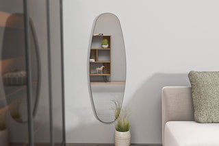 Miroir écologique Venti - 40 x 120 x 2,2 cm - Transparent
