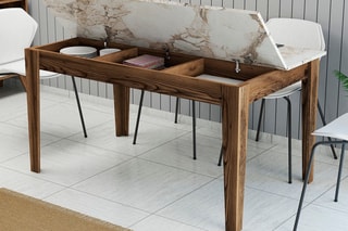 Table à manger - 145 x 75 x 88 cm