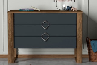 Commode 3 tiroirs - 110 x 76 x 44,8 cm