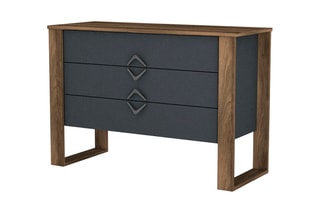 Commode 3 tiroirs - 110 x 76 x 44,8 cm