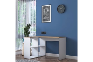 Bureau 4 niches Hattem - 120 x 74,8 x 96 cm