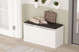 Meuble à chaussures 3 portes - 89,6 x 35,5 x 45,8 cm