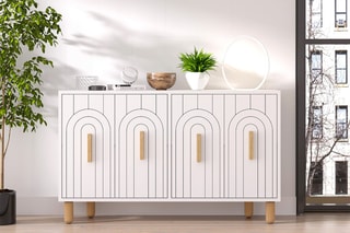 Buffet 4 portes Tiger - 120 x 73,6 x 29,6 cm