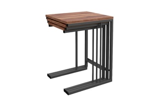 3 tables gigognes - 44 x 55 x 40 / 42 x 52 x 35 / 40 x 49 x 29,5 cm