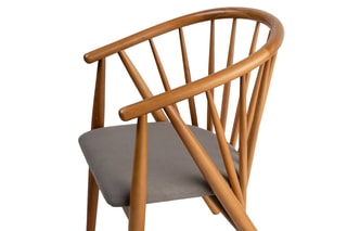 Chaise en bois Doris - 58 x 82 x 56 cm