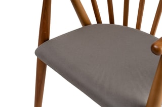 Chaise en bois Doris - 58 x 82 x 56 cm