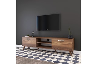 Meuble TV 2 abattants - 180 x 48,6 x 35 cm