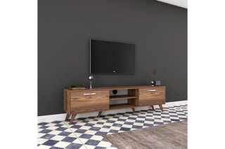 Meuble TV 2 abattants - 180 x 48,6 x 35 cm