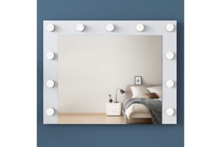 Table de maquillage - 120 x 81,6 x 44,5 cm / 90 x 71,8 x 15 cm