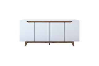 Buffet 4 portes - 180 x 78,6 x 45 cm
