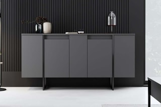 Buffet 4 portes - 160 x 35 x 80 cm 