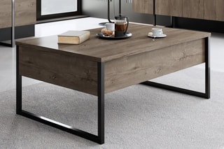 Ensemble de meubles de salon - En noyer - 160 x 35 x 80 / 180 x 30 x 50 / 90 x 60 x 40 cm