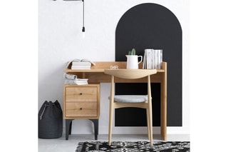 Bureau 2 tiroirs Puuk - 100 x 80 x 45 cm