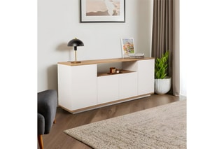 Buffet 4 portes Arista -  180 x 75 x 44,5 cm