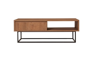 Table basse 1 tiroir Dale - 127 x 65 x 11 cm