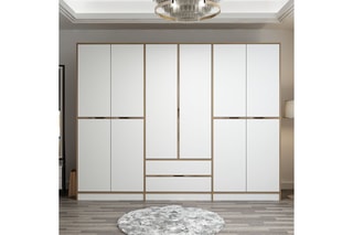 Armoire 10 portes - 277 x 208 x 52 cm