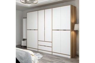 Armoire 10 portes - 277 x 208 x 52 cm