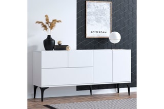 Console 4 portes Glise  - 150 x 75 x 35 cm