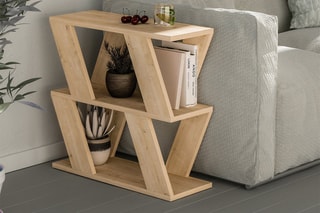 Table d'appoint Lazena - 60 x 57 x 22 cm