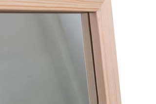 Miroir en bois Cheval - 45 x 145 cm - Naturel