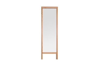 Miroir en bois Cheval - 45 x 145 cm - Naturel