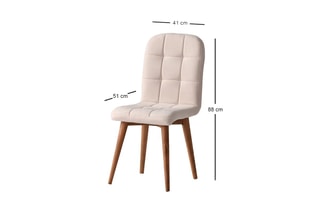 4 chaises - 41 x 51 x 88 cm