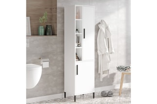 Armoire 2 portes VI1-W - 45 x 173,6 x 35,5 cm