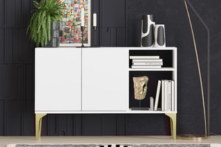 Buffet 2 portes Agustina - 120 x 80 x 40 cm