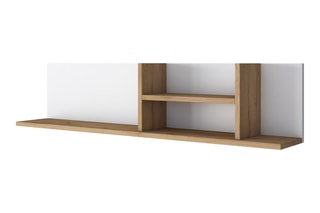 Etagère murale 2 niveaux AE103 - 120 x 25 x 19,8 cm