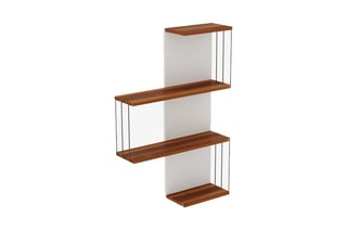 Etagère murale 4 niveaux cambel - 64 x 96 x 19 cm