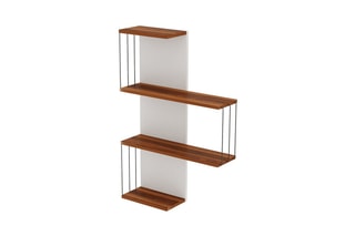 Etagère murale 4 niveaux cambel - 64 x 96 x 19 cm