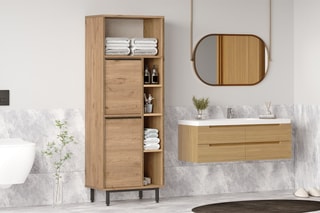 Meuble de salle de bain 2 portes ON10C - 160 x 45,1 x 35,5 cm