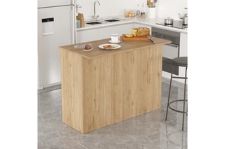 Ilot de cuisine 2 portes OR2 - 120 x 88,2 x 60 cm