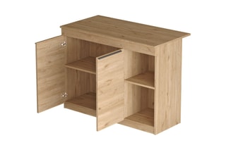 Ilot de cuisine 2 portes OR2 - 120 x 88,2 x 60 cm
