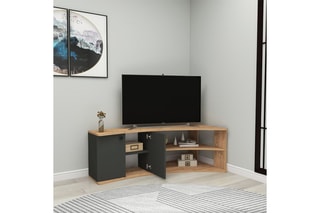 Meuble TV 2 portes Termera - 138 x 48,6 x 67,7 cm