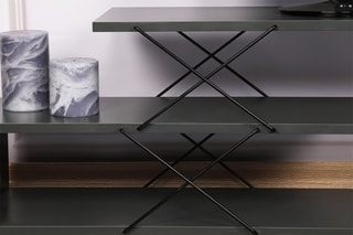 Meuble TV Zig zag - 120 x 40 x 30 cm
